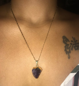 Amethyst Point Necklace