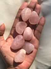 Load image into Gallery viewer, Tumbled Rose Quartz