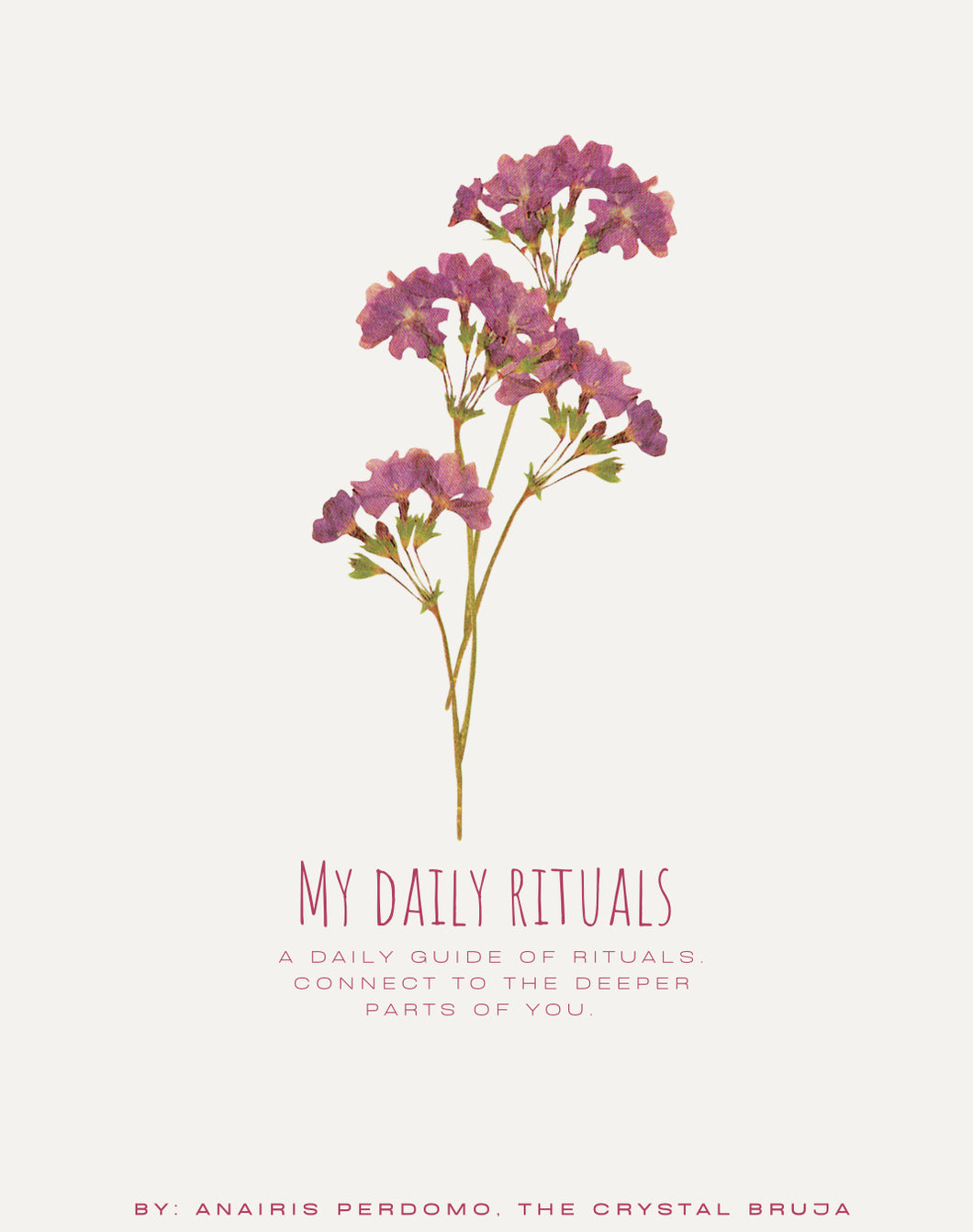 My Daily Rituals Journal PDF