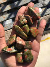 Load image into Gallery viewer, Tumbled Unakite