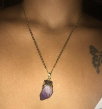 Load image into Gallery viewer, Amethyst Point Necklace